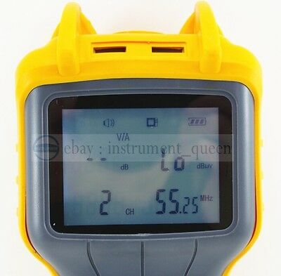 RY S110 CATV Cable TV Digital Signal Level Meter DB Tester